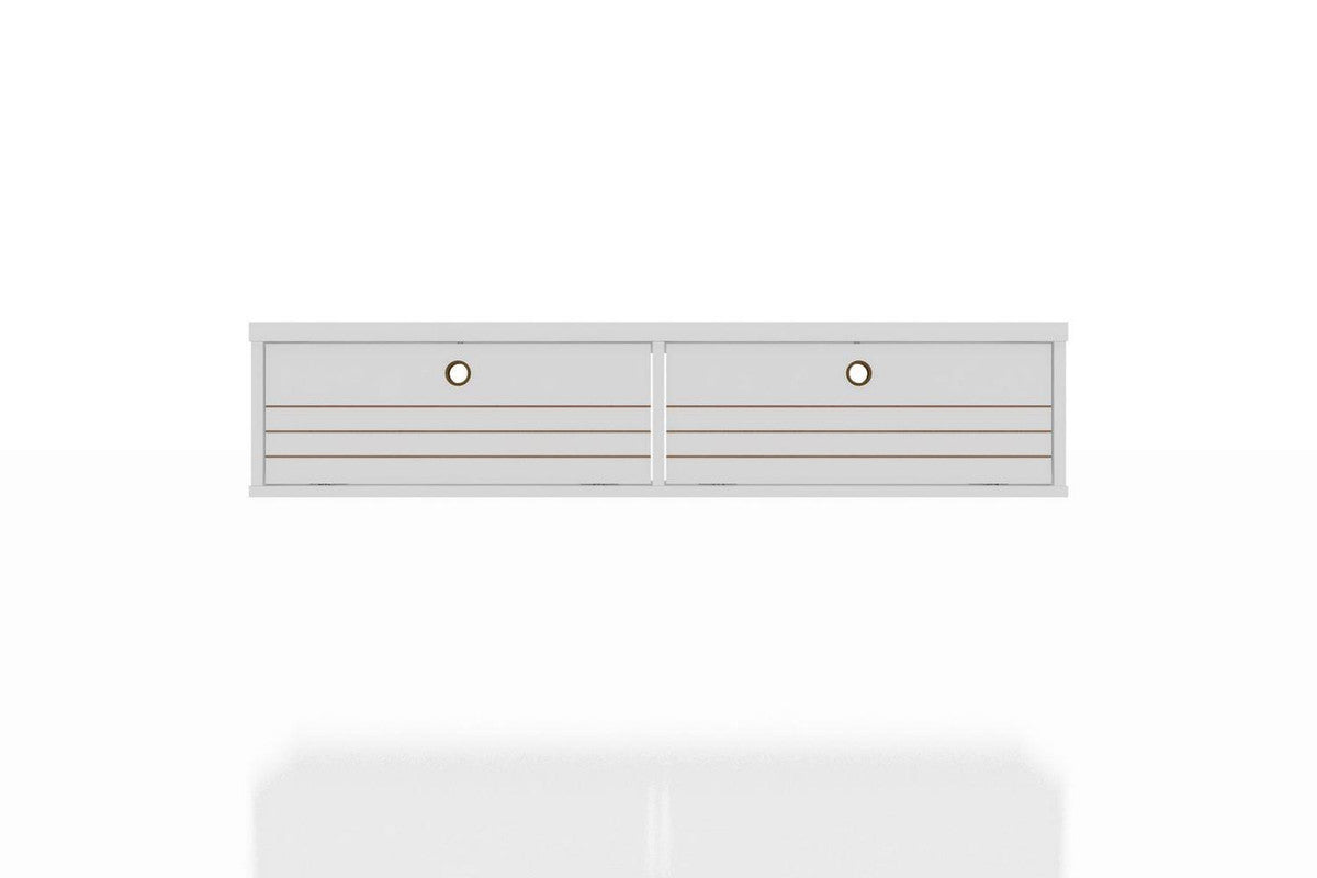 Lekedi 42" Floating Entertainment Centre - White
