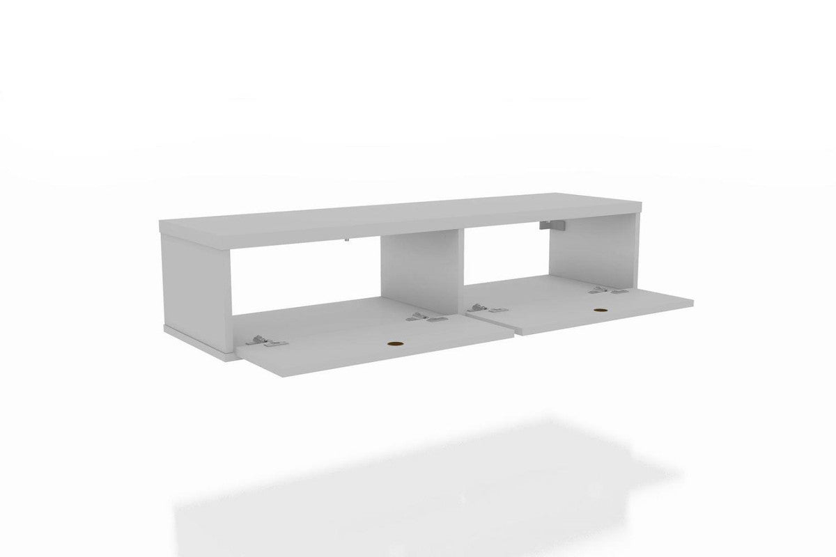 Lekedi 42" Floating Entertainment Centre - White