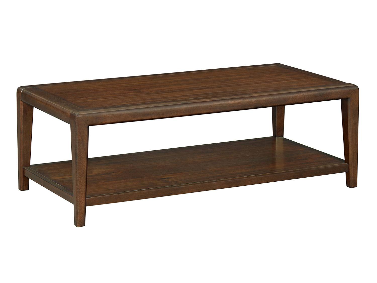 Anders 52" Coffee Table - Dark Walnut