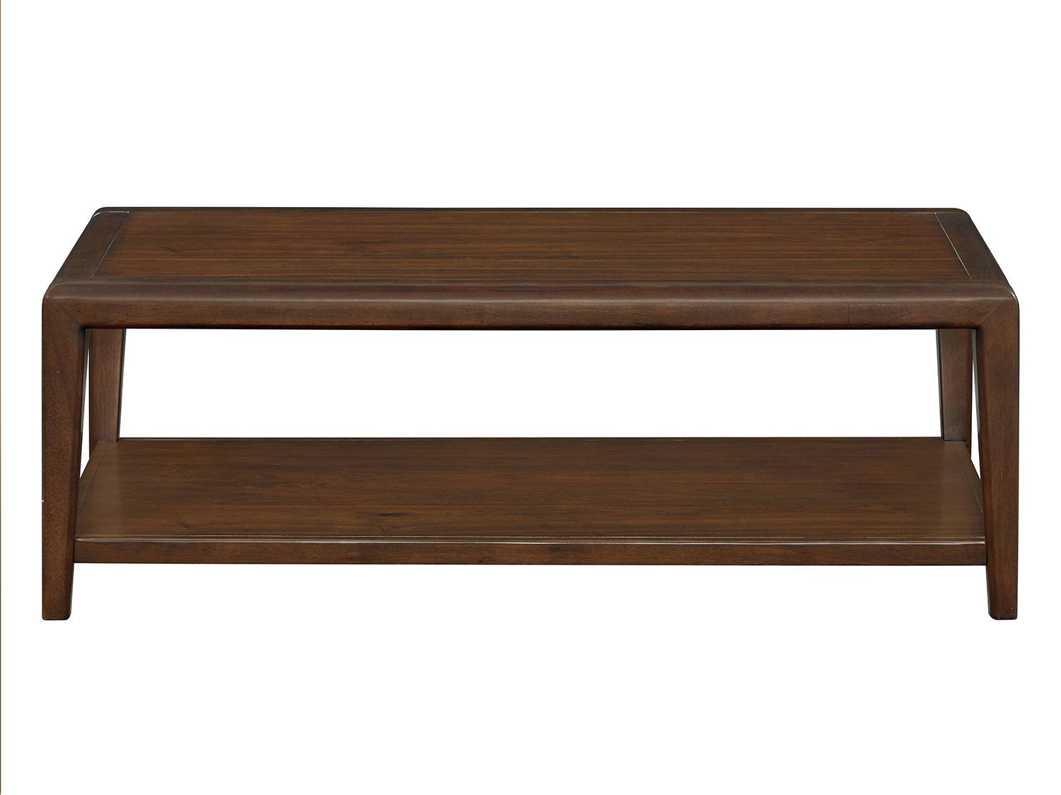Anders 52" Coffee Table - Dark Walnut