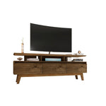 Osnabruck 71" TV Stand - Rustic Brown