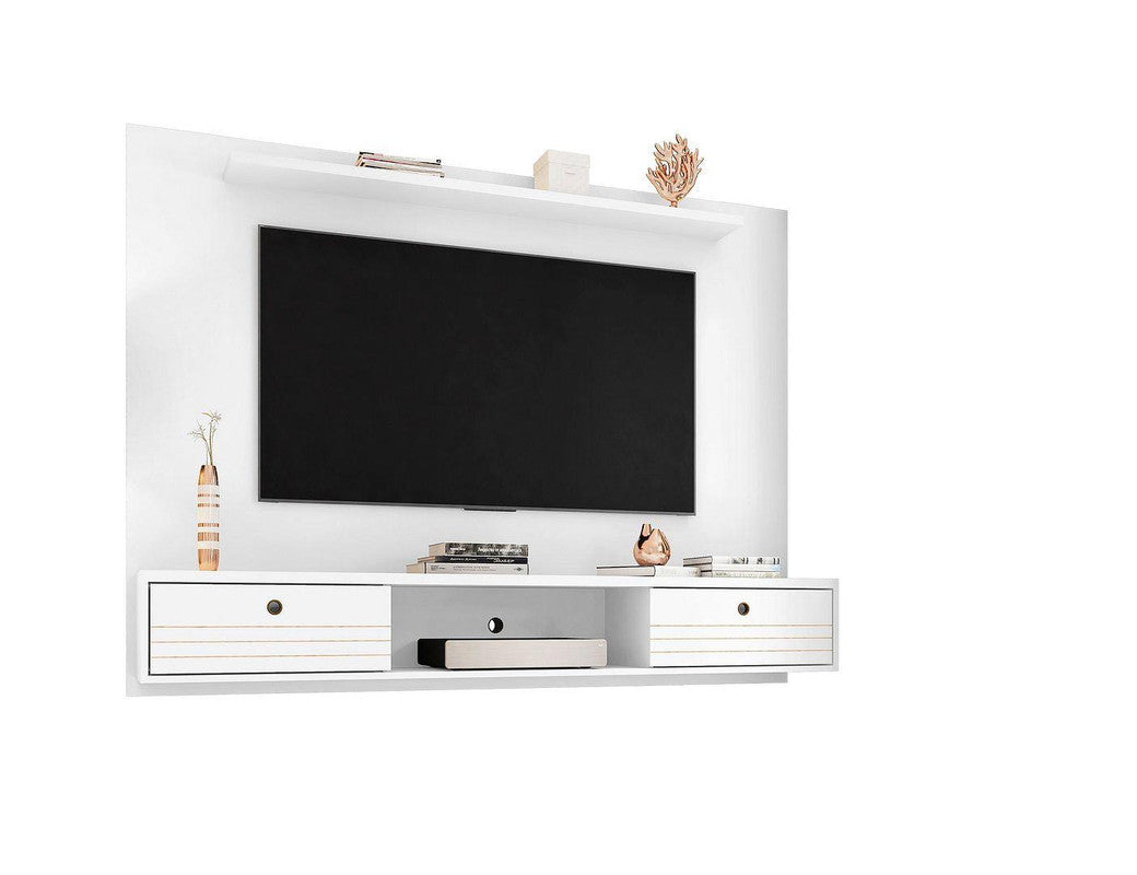 Lekedi 71" Floating Entertainment Centre - White