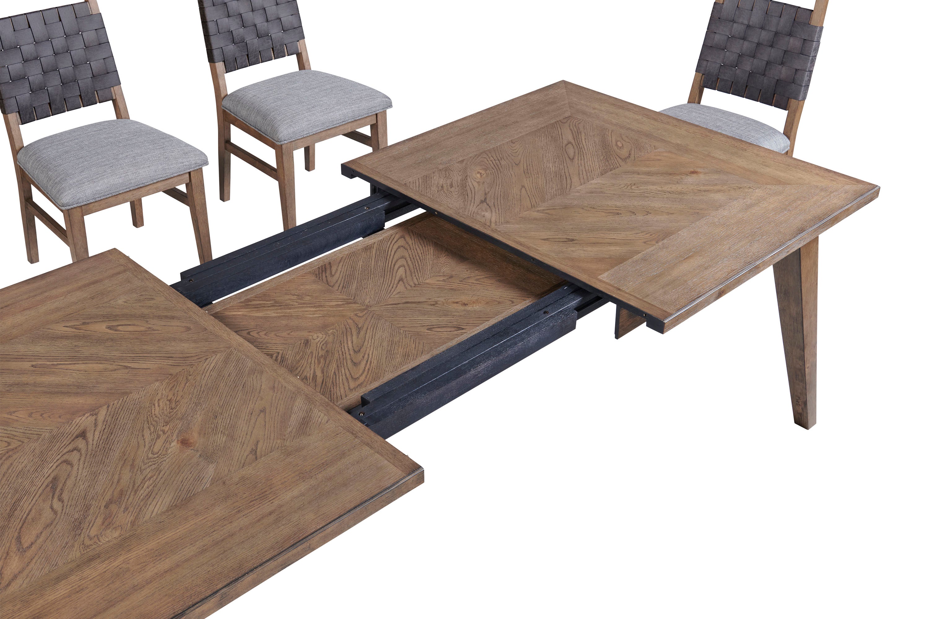 Oslo Extendable Dining Table - Weathered Chestnut