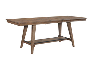 Oslo Extendable Counter Height Dining Table - Weathered Chestnut