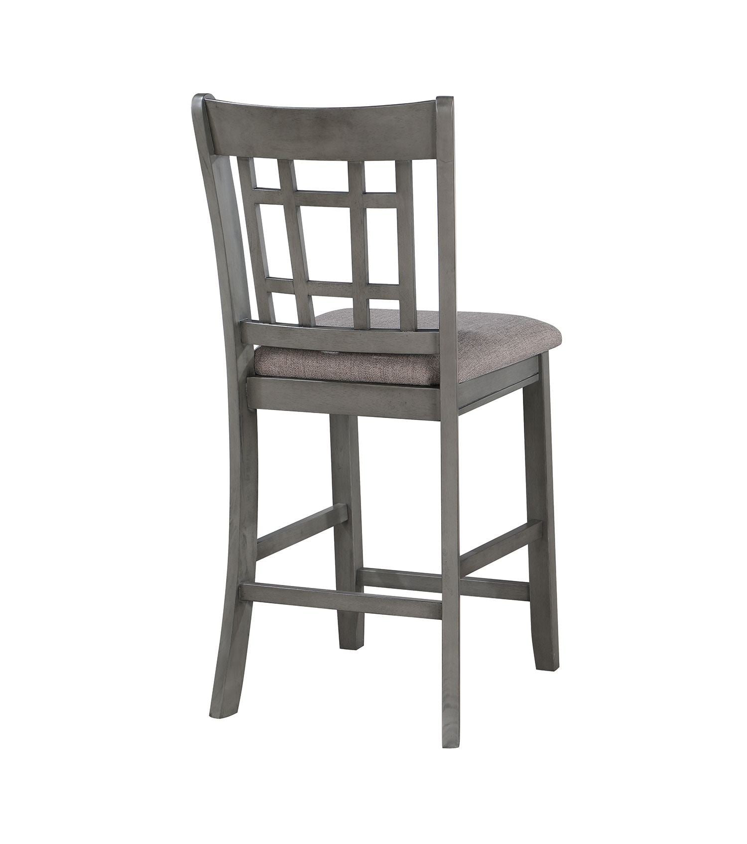 Freda 5-Piece Extendable Counter Height Dining Set - Grey