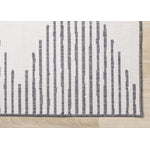 Summer Breeze 6'7" x 9'6" Outdoor Reversible Rug Triangles - Grey, Cream