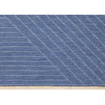 Summer Breeze 6'7" x 9'6" Outdoor Rug Traverse Stripes - Blue, White