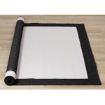 Summer Breeze 6'7" x 9'6" Reversible Outdoor Rug - Cream, Black Border