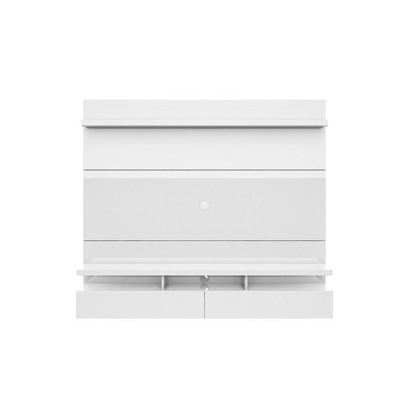 Lavo 72.5" Floating Wall Theater Entertainment Centre - White Gloss