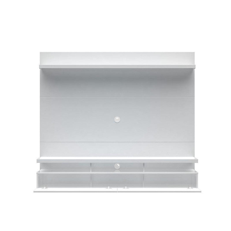 Lavo 72.5" Floating Wall Theater Entertainment Centre - White Gloss
