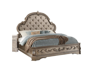 May Queen Bed - Antique Champagne