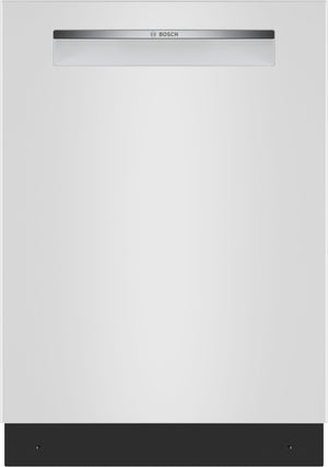 Bosch White 300 Series 24" Dishwasher with Pocket Handle - SHP53EM2N