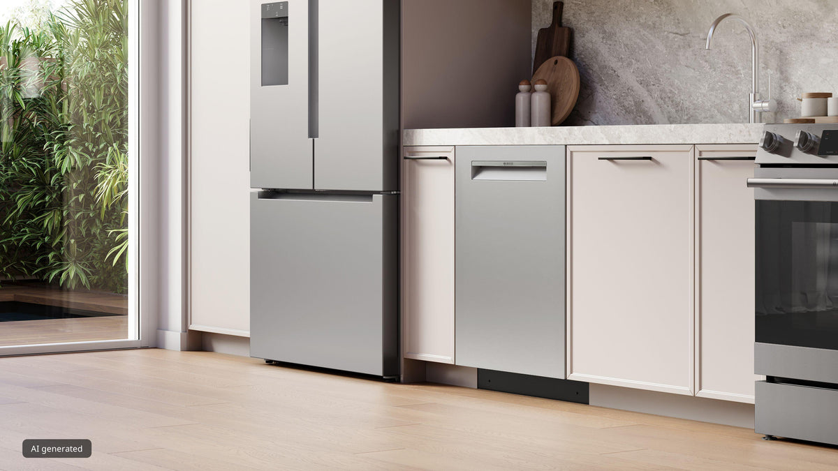 Bosch Stainless Steel 500 Series 24" Dishwasher with Pocket Handle and Auto Door Open - SHP65DM5N