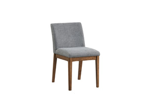 Skye Dining Chair - Walnut, Grey