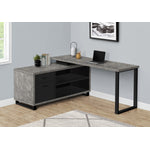 Runo Desk - Concrete Grey