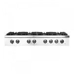 Forno Cossato Stainless Steel 48" Pro-style Gas Cooktop - FCTGS5737-48