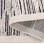 Sherpa Stripes Rug - 5' x 7' - White