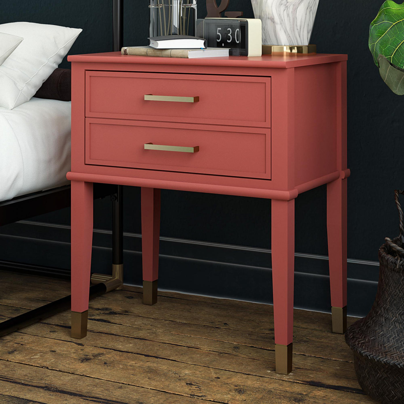 Westerleigh End Table - Terracotta