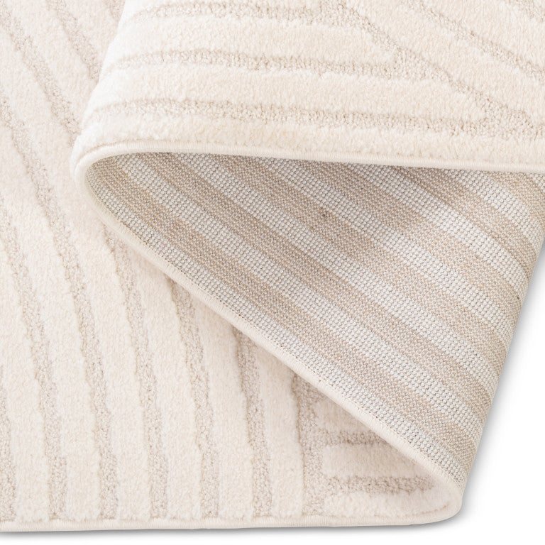 Elio Arches Rug - 8' x 10' - Almond Cream