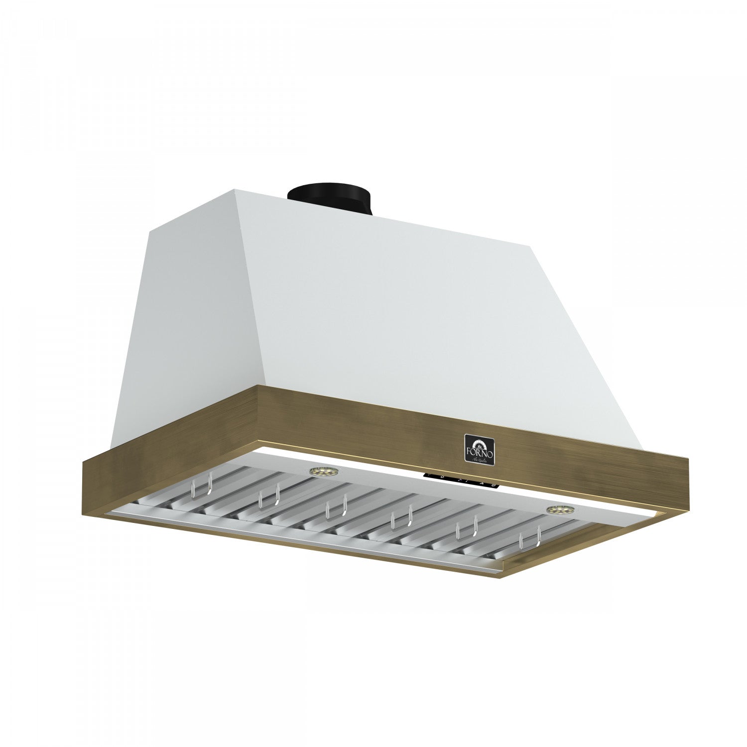 Forno Vittorio White 36" 600 CFM Wall Mounted Range Hood - FRHWM5078-36WHT