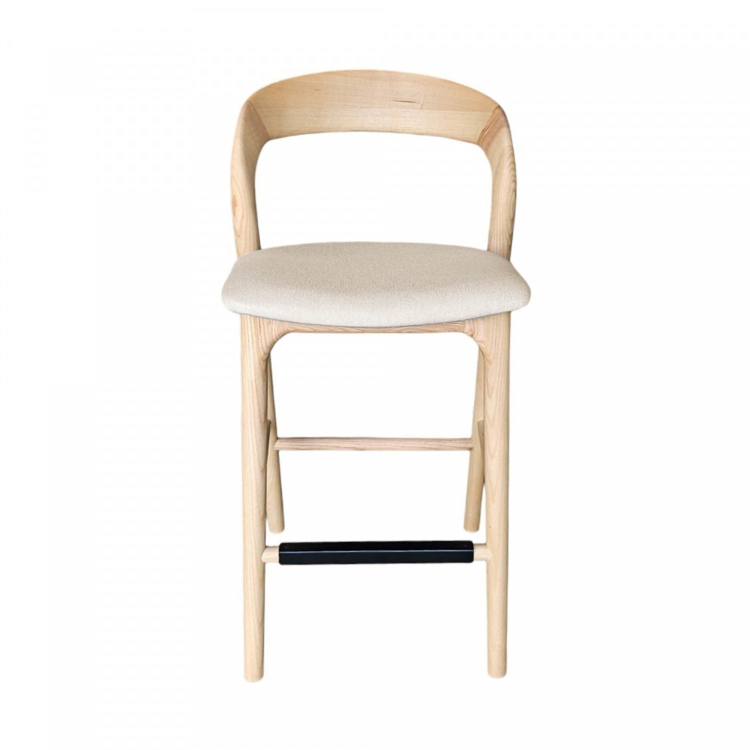 Brivonne Counter Stool - Natural Frame