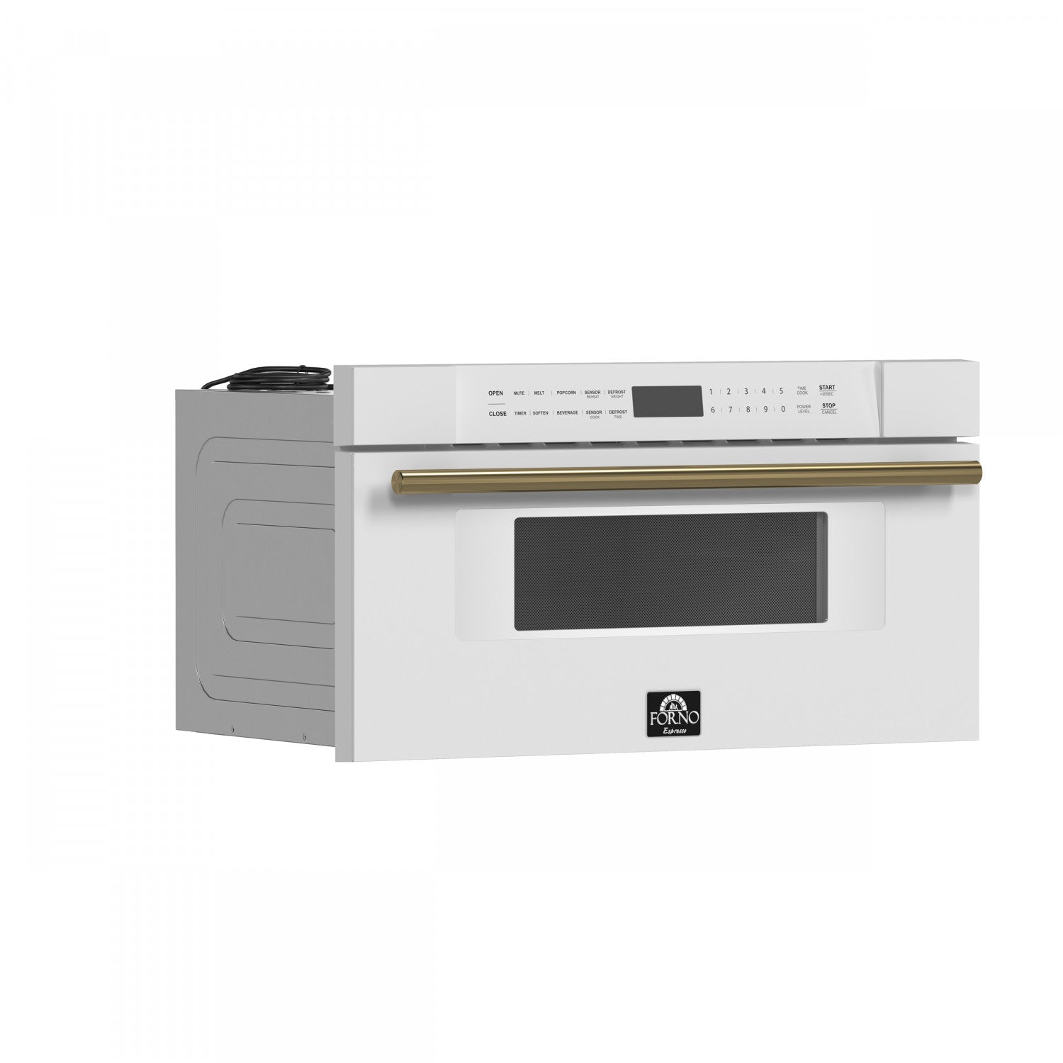 Forno Capoliveri White 30" Built-In Microwave Drawer (1.2 Cu. Ft.) - FMWDR3000-30WHT
