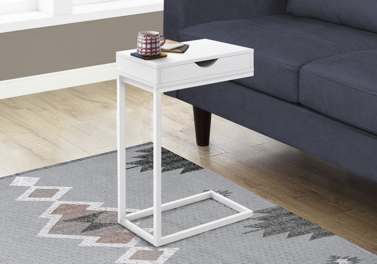 Astra Side Table - White