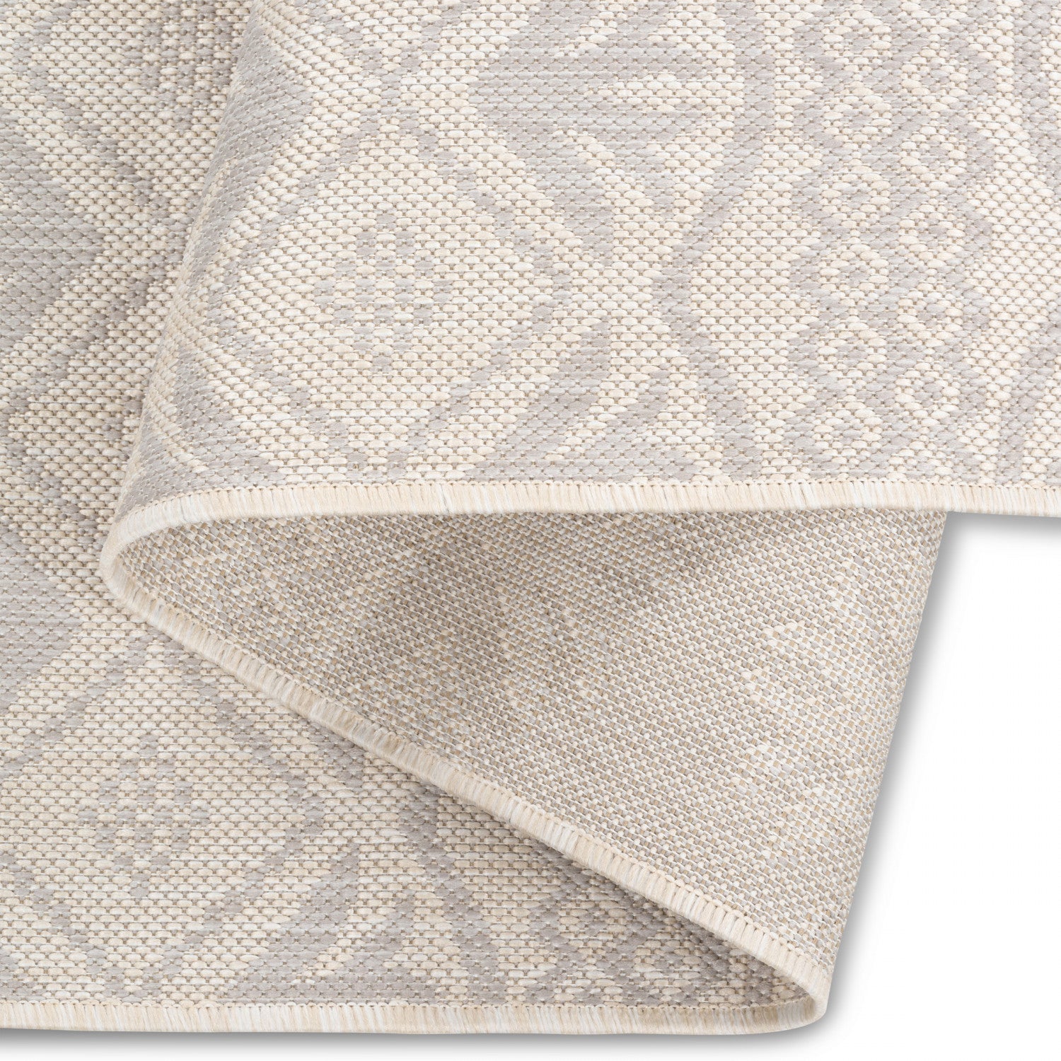 Cabana Modern Indoor/Outdoor Rug - 6' x 9' - Grey