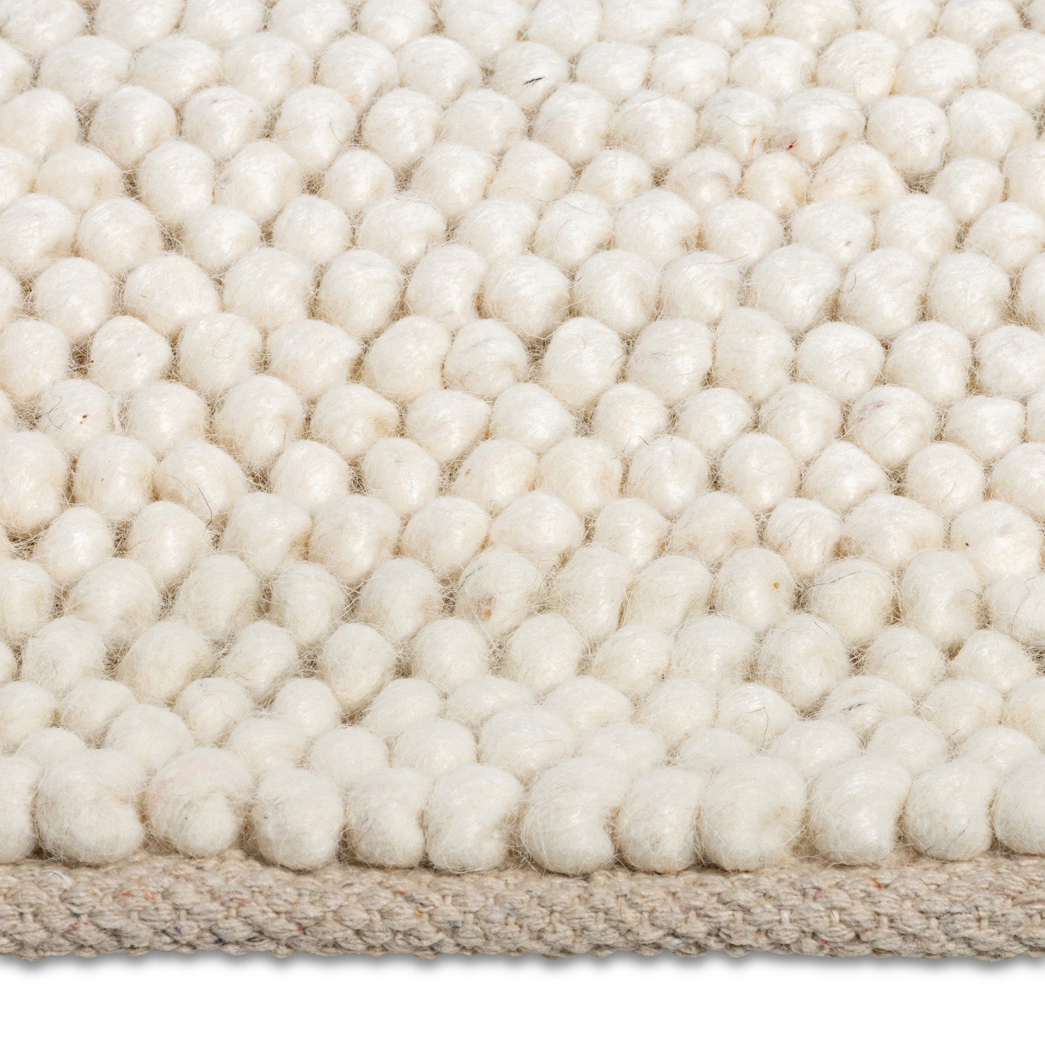 Calabria Pebbles Rug - 5' x 8' - Almond Cream