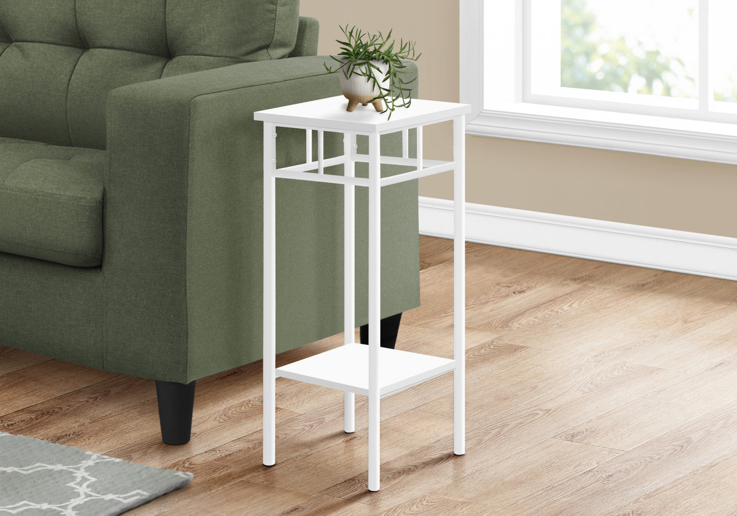 Ilka Side Table - White
