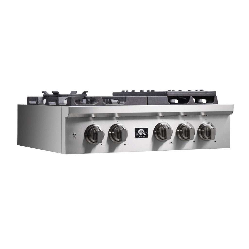 Forno Spezia Stainless Steel 30" Pro-style Gas Cooktop - FCTGS5751-30
