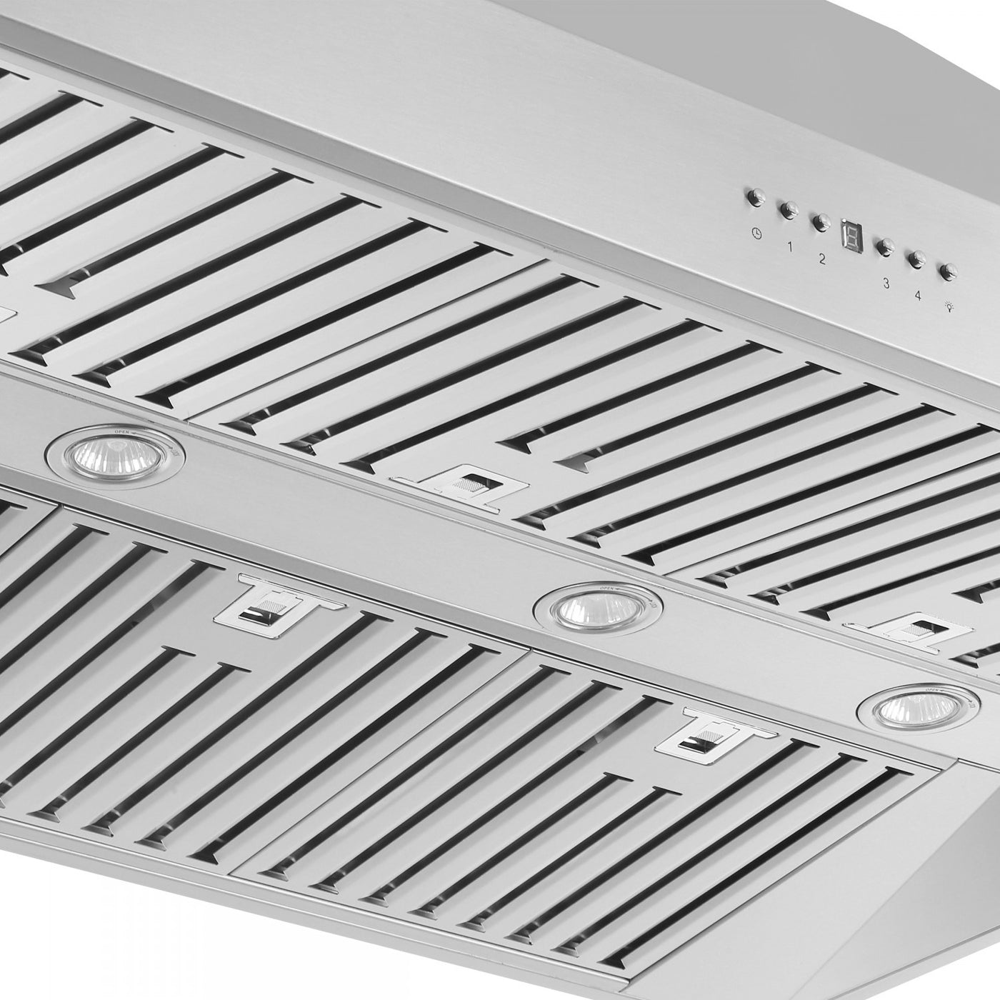 Forno Coppito Stainless Steel 48" 1200 CFM Island Range Hood - FRHIS5129-48