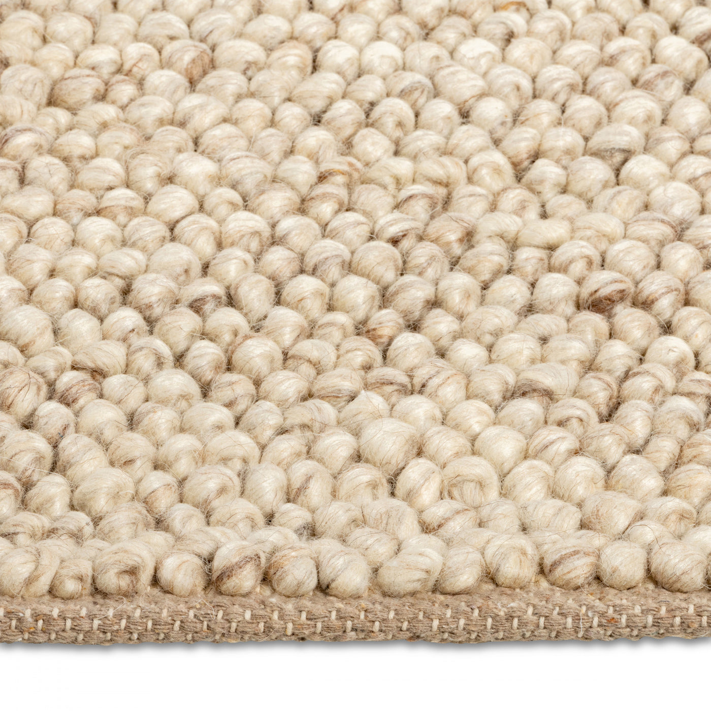 Calabria Pebbles Rug - 8' x 10' - Beige/Brown