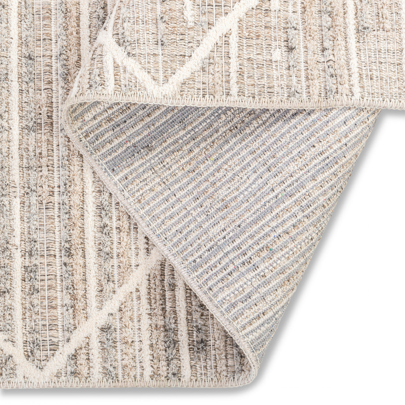 Naturale Diamonds Rug - 5' x 8' - Beige