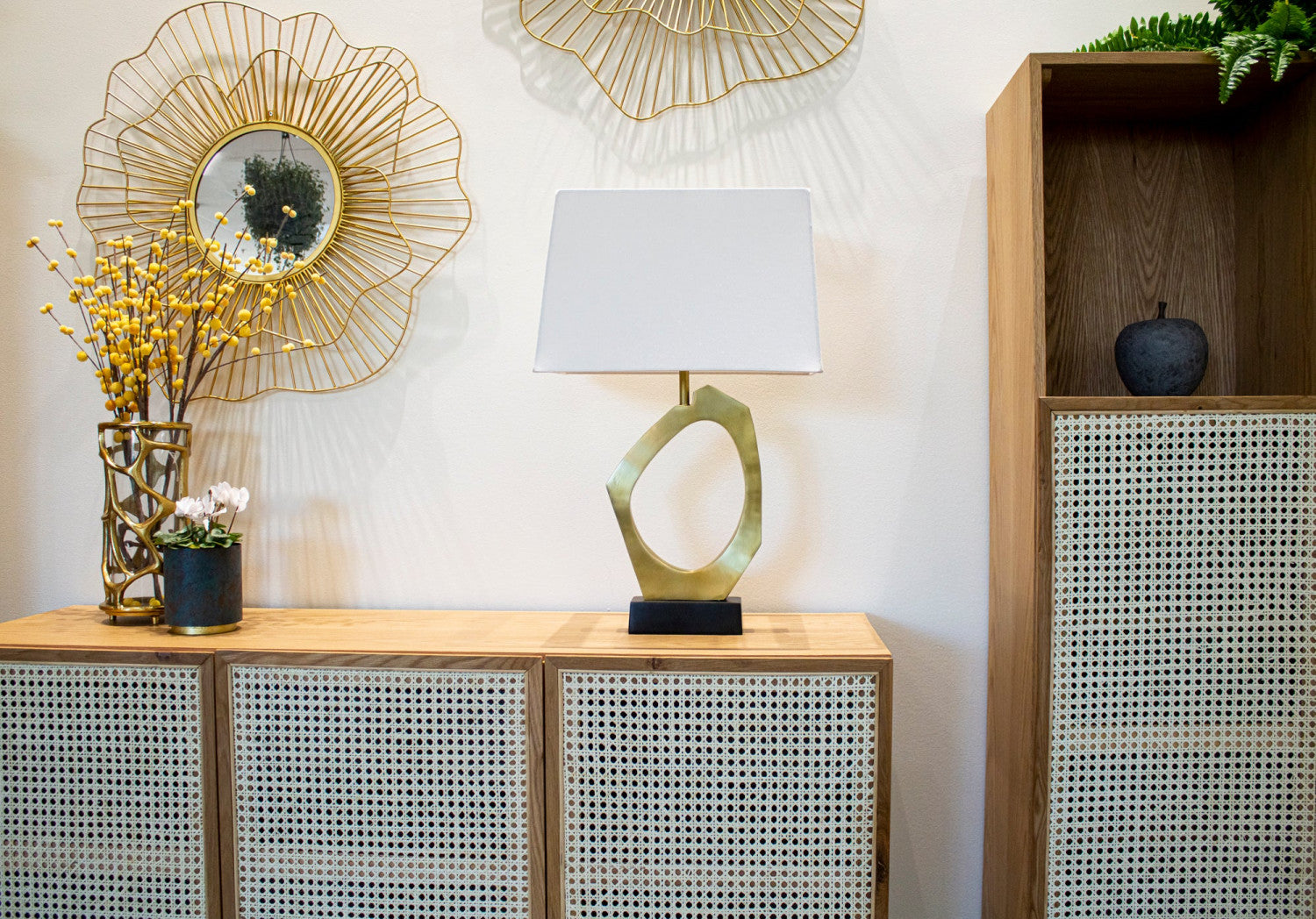 Silvane Celestial Lamp - Gold