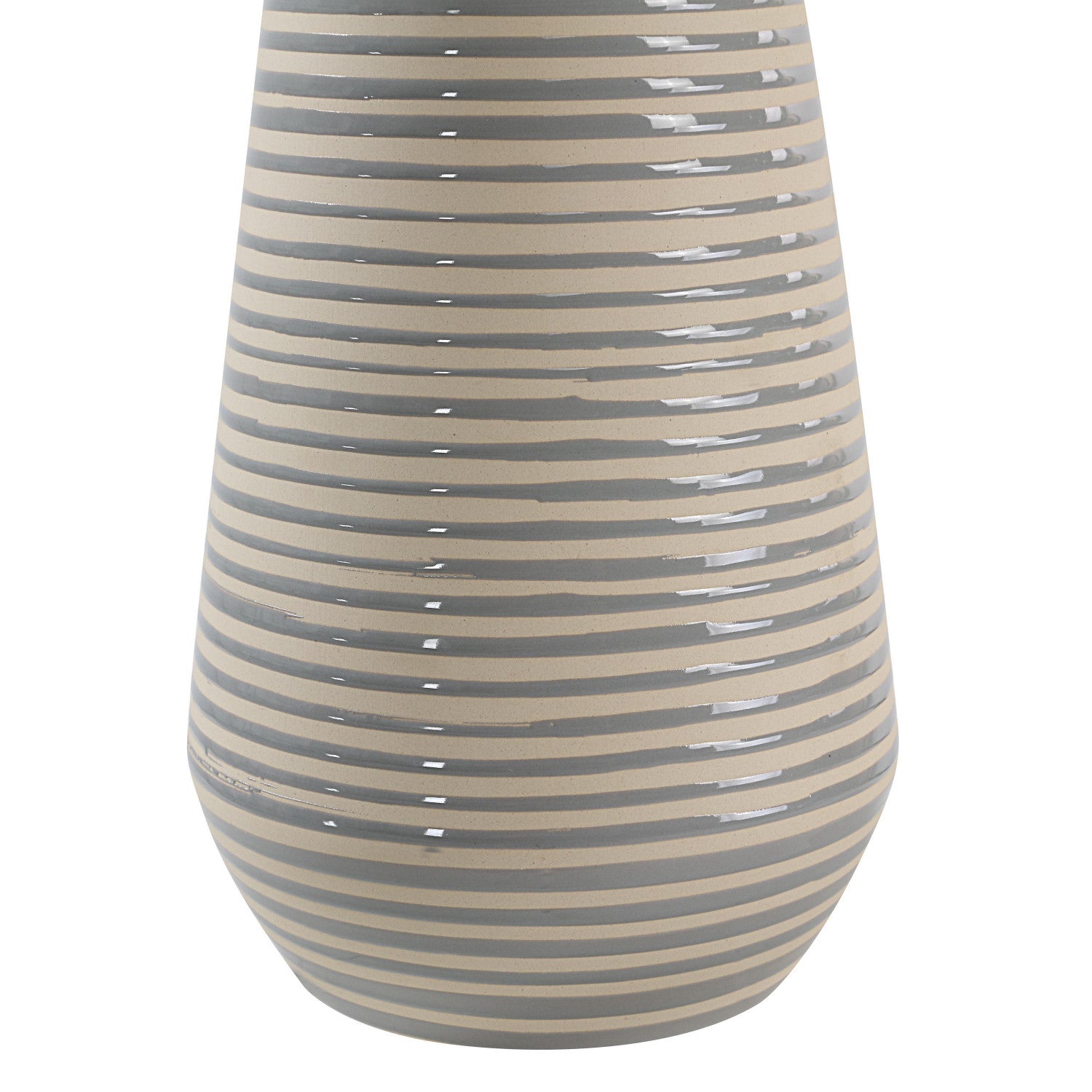 Alix Table Lamp - Glazed Gray/Ivory