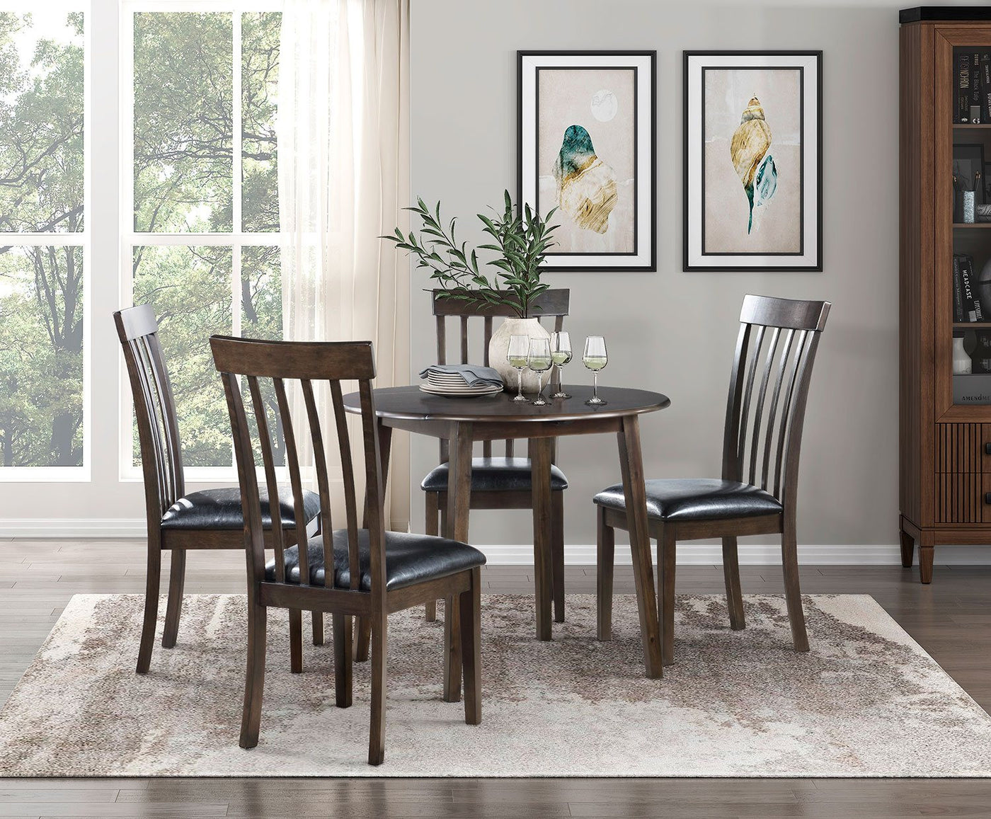 Rutland Dining Table - Espresso