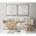 Delicate Dandelion I Wall Art - White - 30 X 30