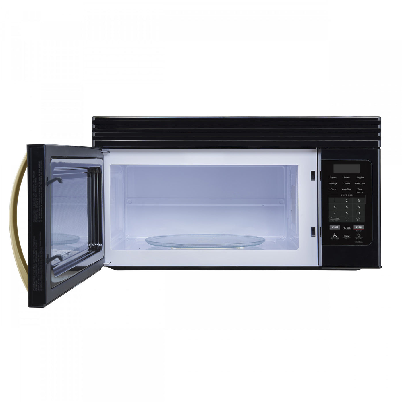 Forno Scalo Black 300 CFM Over-the-Range Microwave (1.6 Cu. Ft.) - FOTR3007-30BLK