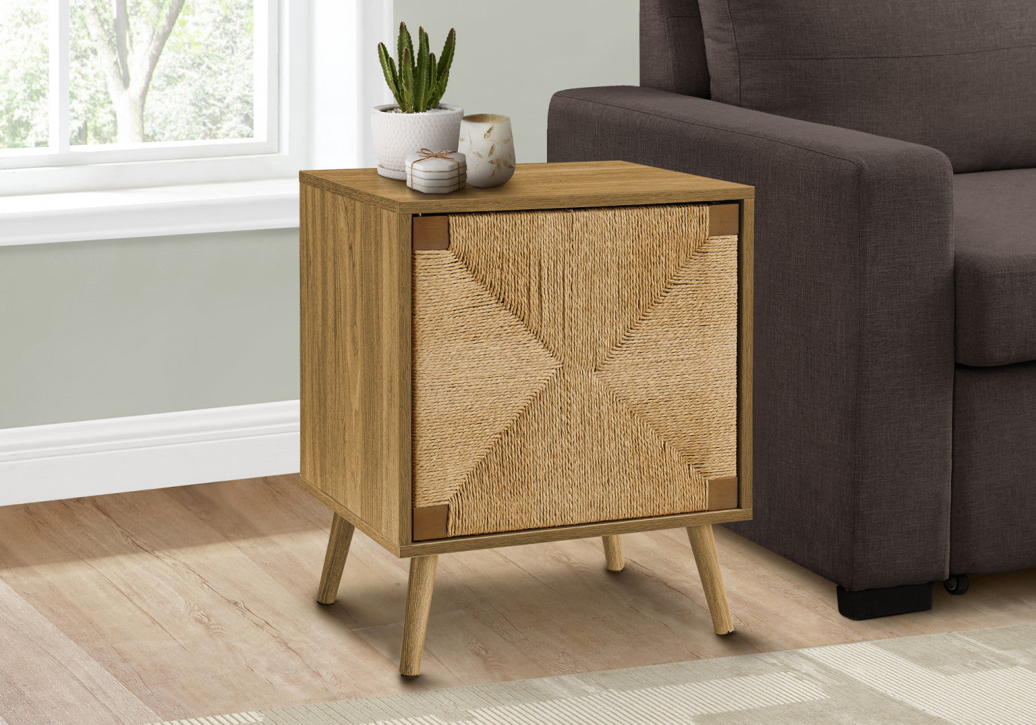 Nyra Side Table - Walnut