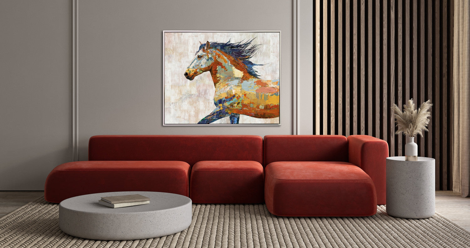 Free Spirit Wall Art - Multi-Colour - 40 X 50