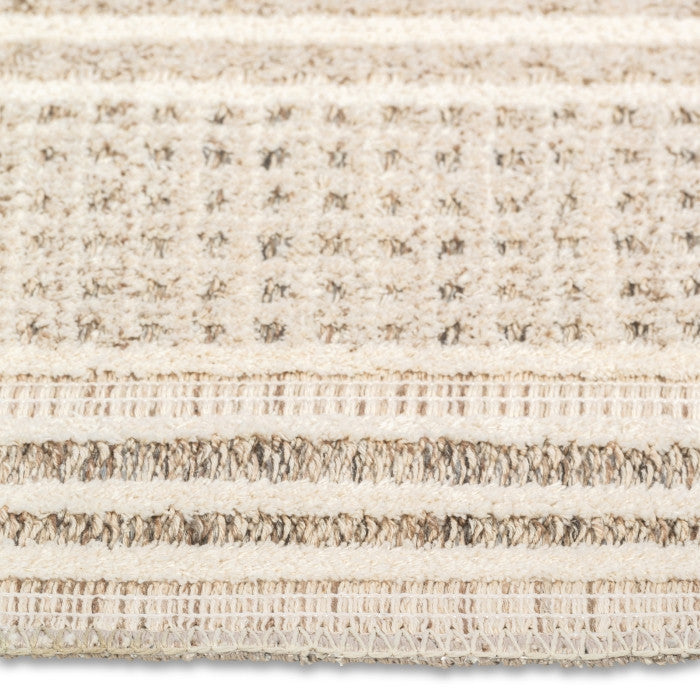 Naturale Bordered Rug - 8' x 10' - Beige