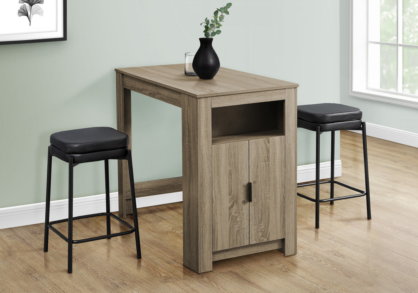 Elsie Counter-height Dining Table - Taupe