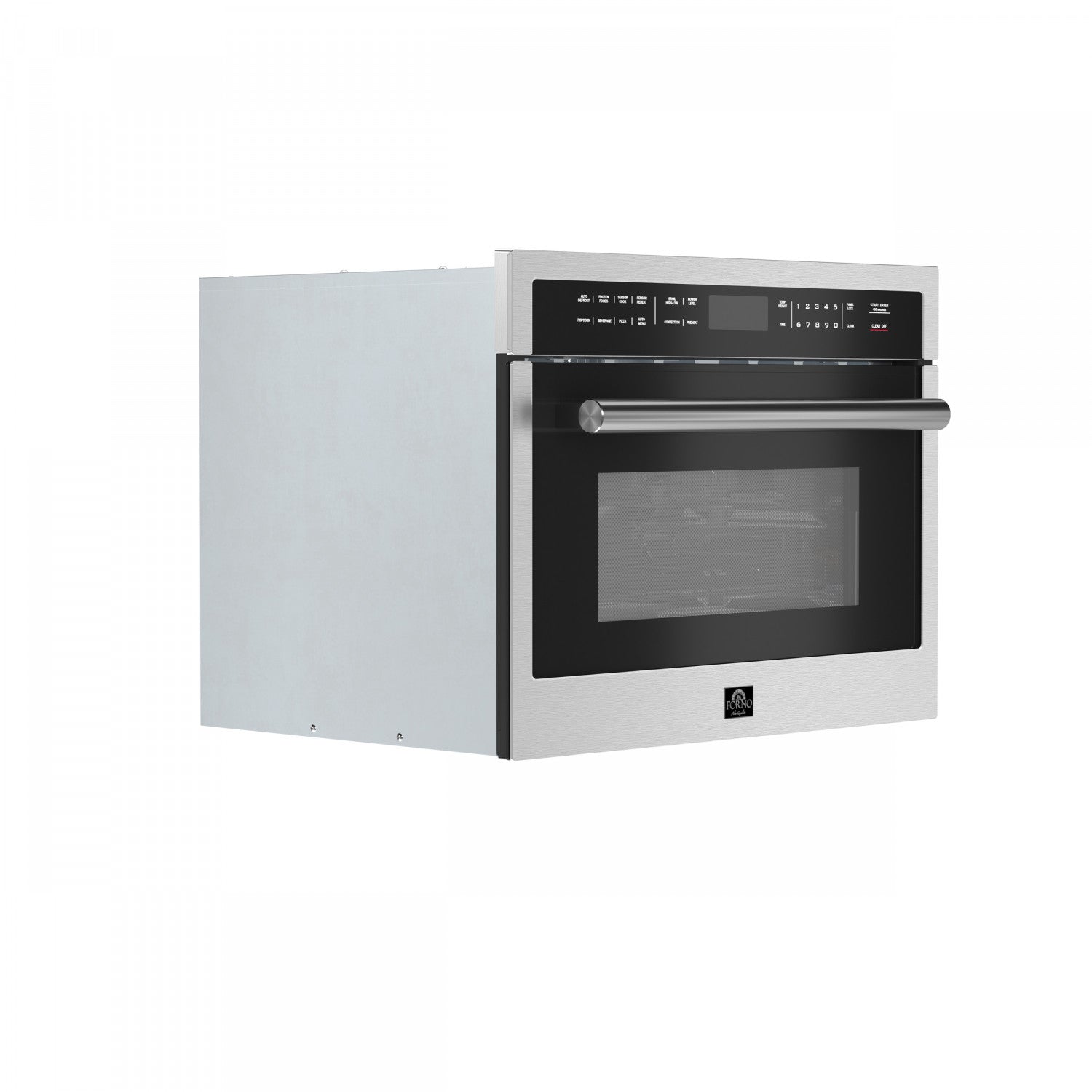 Forno Oliena Stainless Steel 24" Built-In Microwave Convection Oven (1.6 Cu. Ft.) - FMWDR3093-24