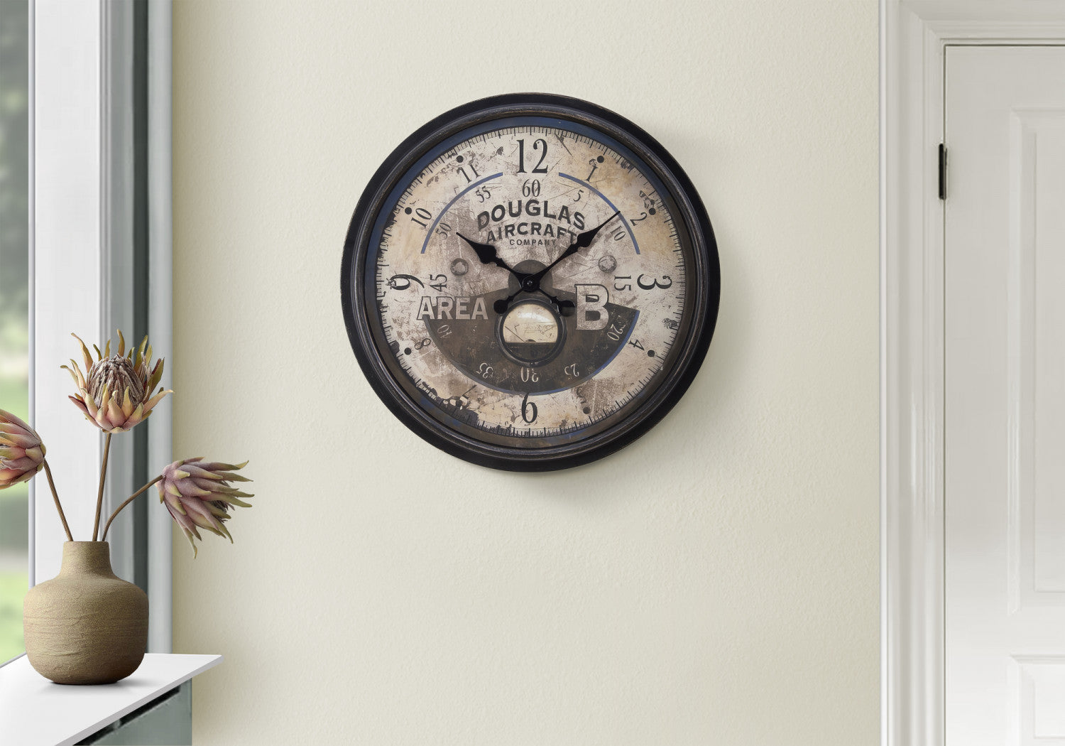 Momentum Clock - Brown