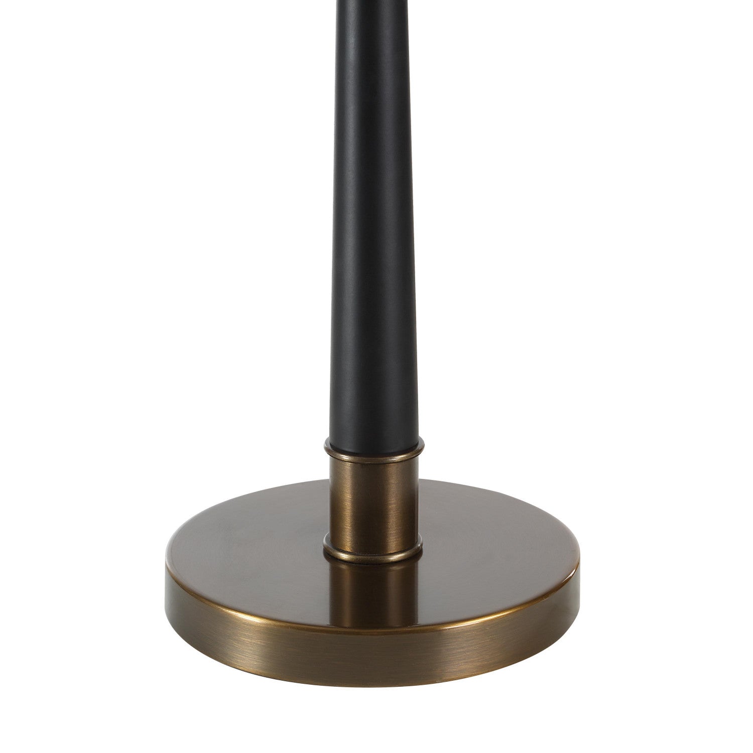 Noe Table Lamp - Dark Antique Brass/Matte Black