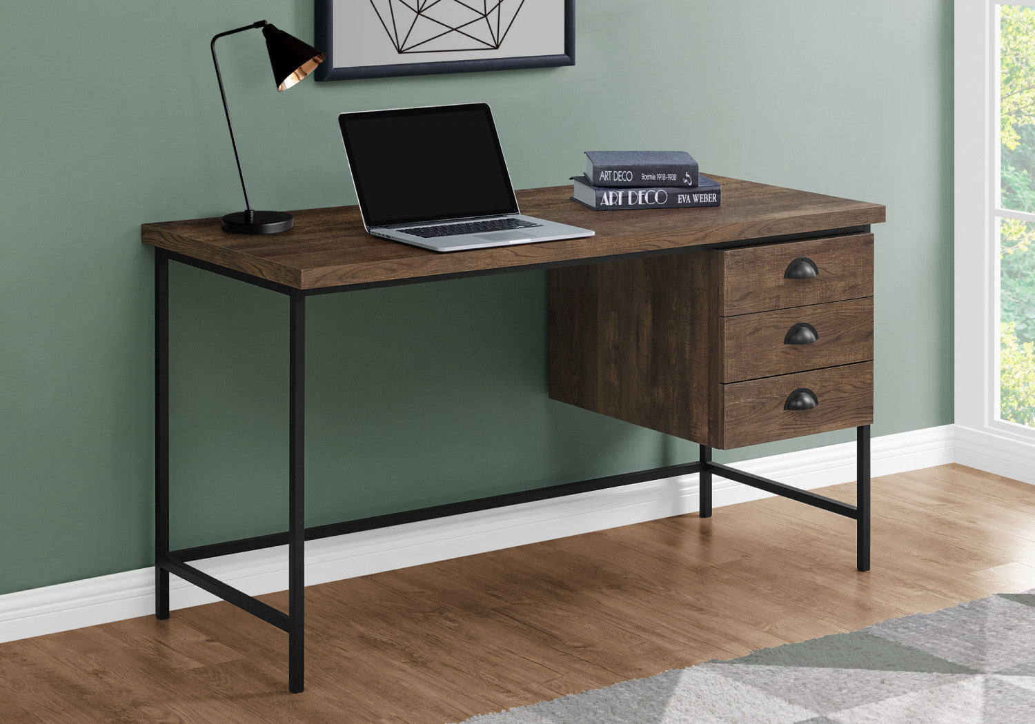 Omber Desk - Brown