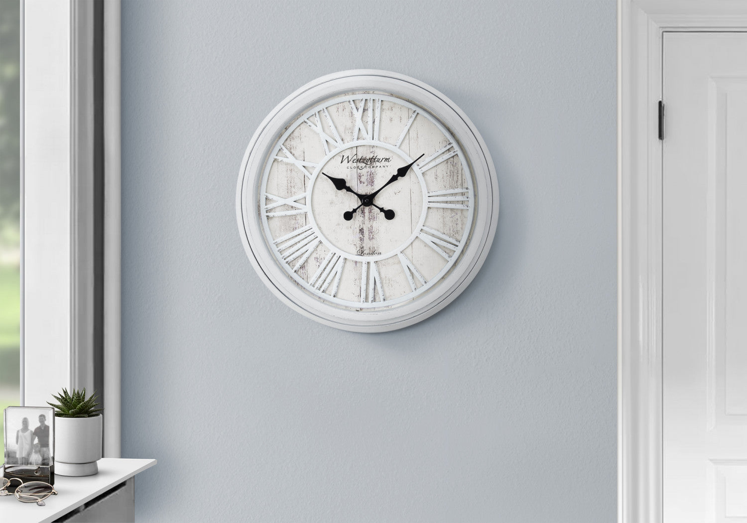 Gleam Clock - Grey