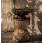 Bayan Wave Side Table - Natural