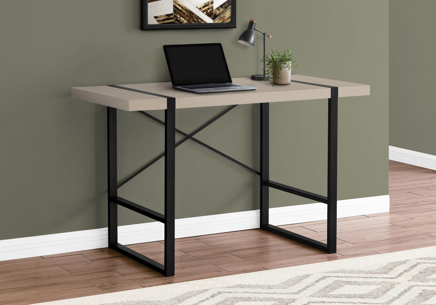 Dray Desk - Light Taupe